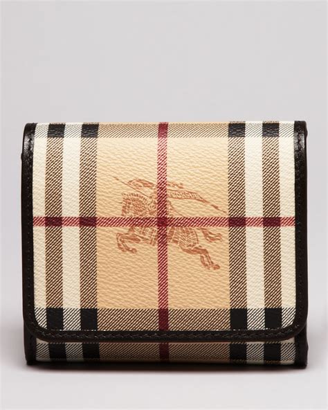 burberry embossed wallet|Burberry haymarket wallet.